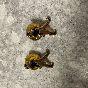 Gold and Black Johnny Walker Lapel Pins